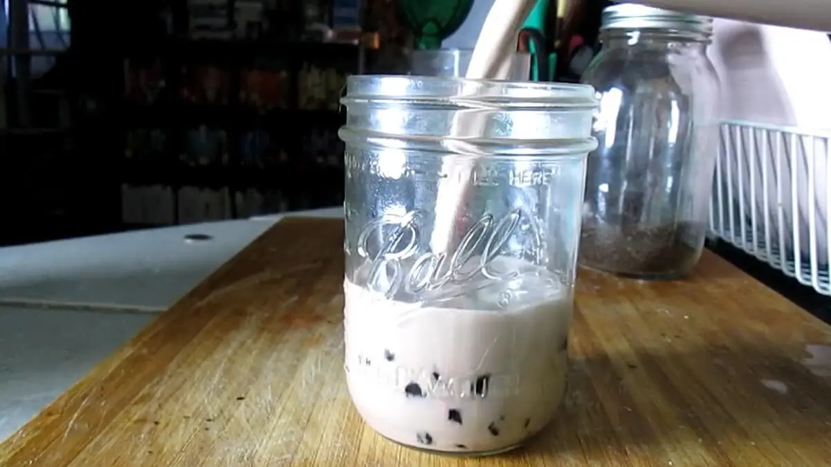 Canned Taro Boba Tea